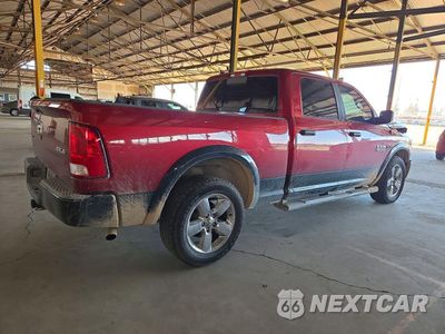 Trzecie zdjęcie samochodu z tyłu: 2014 RAM 1500 SLT VIN:1C6RR7TMXES421442 - miniatura