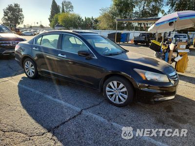 Czwarte zdjęcie samochodu z boku: 2011 HONDA ACCORD EXL VIN:1HGCP3F88BA014427 - miniatura