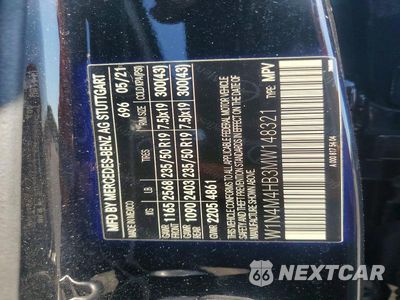 Zdjęcie 13 z 13 samochodu: 2021 MERCEDES-BENZ GLB 250 4MATIC VIN:W1N4M4HB3MW148321 - miniatura