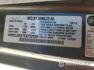 Zdjęcie 13 z 13 samochodu: 2014 SMART FORTWO VIN:WMEEJ9AA7EK732928 - miniatura