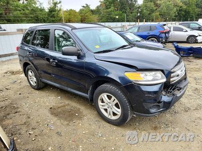 Czwarte zdjęcie samochodu z boku: 2012 HYUNDAI SANTA FE GLS VIN:5XYZG3AB1CG115645 - miniatura