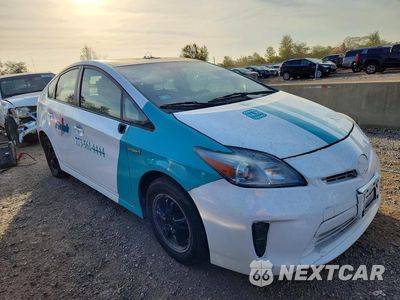 Czwarte zdjęcie samochodu z boku: 2013 TOYOTA PRIUS TWO VIN:JTDKN3DU6D1680608 - miniatura