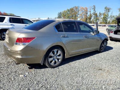 Trzecie zdjęcie samochodu z tyłu: 2008 HONDA ACCORD EXL VIN:JHMCP26808C064355 - miniatura