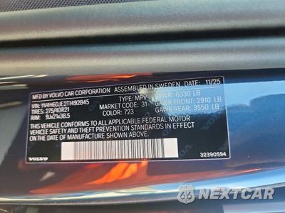 Zdjęcie 13 z 13 samochodu: 2026 VOLVO XC90 PLUS VIN:YV4H60JE2T1492845 - miniatura