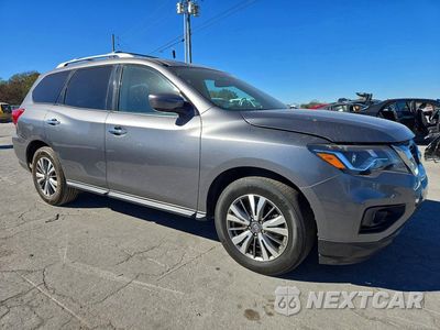 Czwarte zdjęcie samochodu z boku: 2017 NISSAN PATHFINDER SV VIN:5N1DR2MN6HC670084 - miniatura
