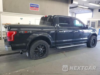 Trzecie zdjęcie samochodu z tyłu: 2015 FORD F150 SUPERCREW VIN:1FTEW1EG9FFB85445 - miniatura