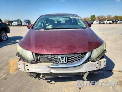 Piąte zdjęcie samochodu w środku: 2014 HONDA CIVIC LX VIN:2HGFB2F50EH553223 - miniatura