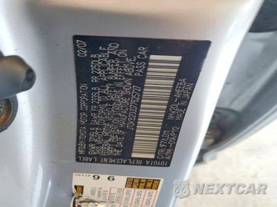 Zdjęcie 12 z 12 samochodu: 2007 TOYOTA PRIUS TOURING VIN:JTDKB20U077625727 - miniatura