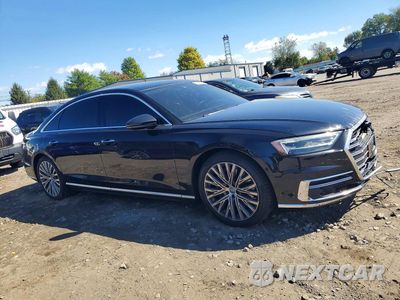Czwarte zdjęcie samochodu z boku: 2019 AUDI A8 L VIN:WAU8DAF84KN002556 - miniatura