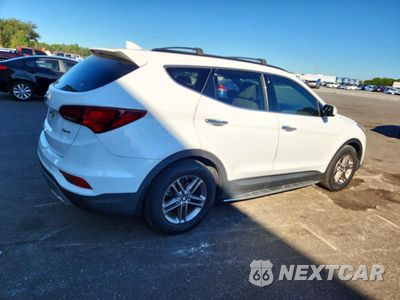 Trzecie zdjęcie samochodu z tyłu: 2018 HYUNDAI SANTA FE SPORT 2.4L VIN:5NMZU3LB2JH088111 - miniatura