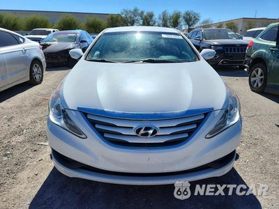 Piąte zdjęcie samochodu w środku: 2014 HYUNDAI SONATA GLS VIN:5NPEB4AC8EH880505 - miniatura