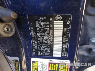 Zdjęcie 12 z 12 samochodu: 2022 TOYOTA CAMRY LE VIN:4T1H31AK5NU572130 - miniatura