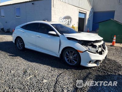 Czwarte zdjęcie samochodu z boku: 2020 HONDA CIVIC EX VIN:19XFC1F36LE215743 - miniatura