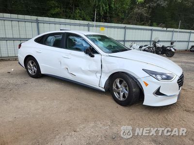 Czwarte zdjęcie samochodu z boku: 2021 HYUNDAI SONATA SE VIN:5NPEG4JA1MH077131 - miniatura