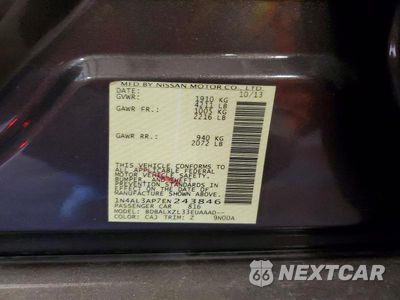 Zdjęcie 12 z 12 samochodu: 2014 NISSAN ALTIMA 2.5 SL VIN:1N4AL3AP7EN243846 - miniatura