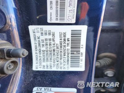 Zdjęcie 13 z 13 samochodu: 2015 HONDA CR-V LX VIN:2HKRM4H34FH621772 - miniatura