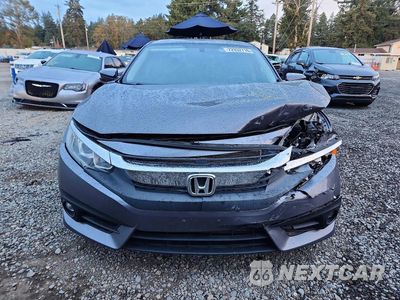 Piąte zdjęcie samochodu w środku: 2016 HONDA CIVIC EX VIN:2HGFC1F34GH639711 - miniatura