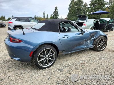 Trzecie zdjęcie samochodu z tyłu: 2016 MAZDA MX-5 MIATA GRAND TOURING VIN:JM1NDAD77G0110920 - miniatura