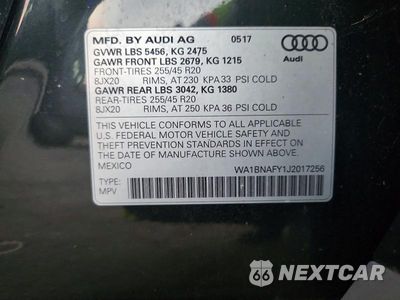 Zdjęcie 14 z 14 samochodu: 2018 AUDI Q5 PREMIUM PLUS VIN:WA1BNAFY1J2017256 - miniatura