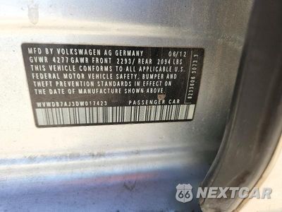 Zdjęcie 12 z 12 samochodu: 2013 VOLKSWAGEN GOLF VIN:WVWDB7AJ3DW017423 - miniatura