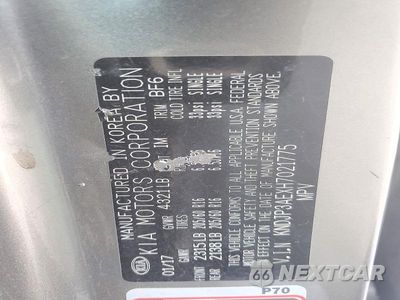 Zdjęcie 12 z 12 samochodu: 2017 KIA SOUL EV EV-E VIN:KNDJP3AEXH7021775 - miniatura