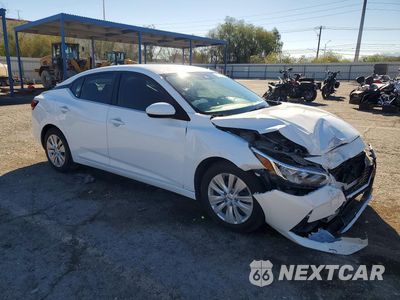 Czwarte zdjęcie samochodu z boku: 2023 NISSAN SENTRA S VIN:3N1AB8BV1PY317603 - miniatura