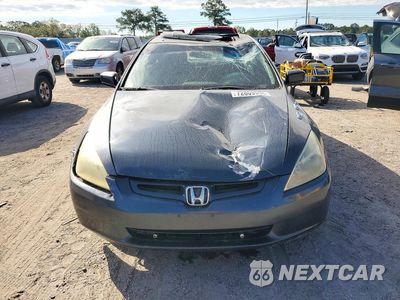 Piąte zdjęcie samochodu w środku: 2004 HONDA ACCORD EX VIN:1HGCM56854A001805 - miniatura