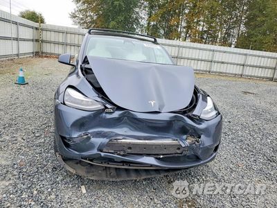 Piąte zdjęcie samochodu w środku: 2020 TESLA MODEL Y VIN:5YJYGDEF2LF023840 - miniatura