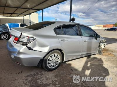 Trzecie zdjęcie samochodu z tyłu: 2014 HONDA CIVIC LX VIN:19XFB2F5XEE035405 - miniatura