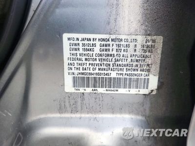 Zdjęcie 12 z 12 samochodu: 2009 HONDA FIT SPORT VIN:JHMGE88419S013457 - miniatura