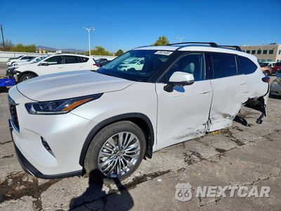 2025 TOYOTA HIGHLANDER PLATINUM 5TDKDRBH9SS586301 - główne zdjęcie licytacji z USA - miniatura