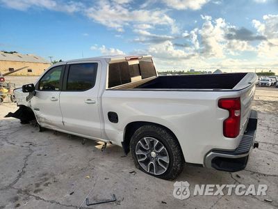 Drugie zdjęcie samochodu z przodu: 2021 CHEVROLET SILVERADO C1500 LT VIN:3GCPWCED9MG111142 - miniatura