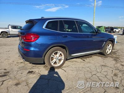 Trzecie zdjęcie samochodu z tyłu: 2021 BMW X3 XDRIVE30I VIN:5UXTY5C09M9E39943 - miniatura