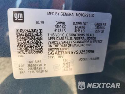 Zdjęcie 13 z 13 samochodu: 2025 BUICK ENCLAVE PREFERRED VIN:5GAERARS7SJ252896 - miniatura