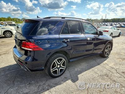 Trzecie zdjęcie samochodu z tyłu: 2016 MERCEDES-BENZ GLE 350 VIN:4JGDA5JB9GA811081 - miniatura
