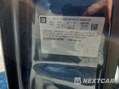 Zdjęcie 12 z 12 samochodu: 2012 CHEVROLET IMPALA LT VIN:2G1WG5E39C1251641 - miniatura
