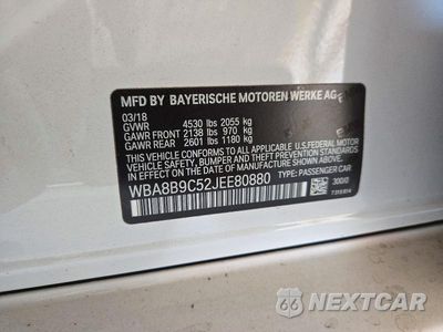 Zdjęcie 12 z 12 samochodu: 2018 BMW 330 I VIN:WBA8B9C52JEE80880 - miniatura