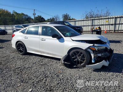 Czwarte zdjęcie samochodu z boku: 2022 HONDA CIVIC SPORT VIN:2HGFE2F52NH593682 - miniatura