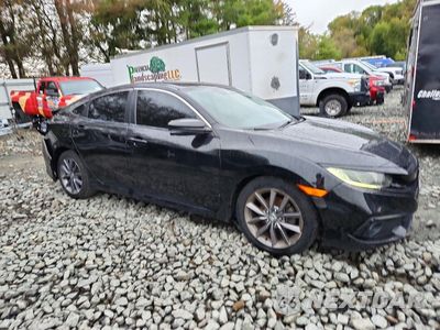 Czwarte zdjęcie samochodu z boku: 2021 HONDA CIVIC EXL VIN:2HGFC1F75MH702782 - miniatura