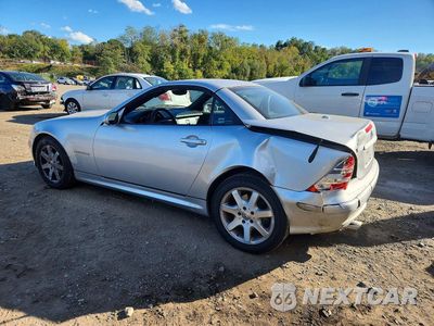 Drugie zdjęcie samochodu z przodu: 2003 MERCEDES-BENZ SLK 230 KOMPRESSOR VIN:WDBKK49F83F277674 - miniatura