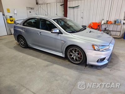 Czwarte zdjęcie samochodu z boku: 2010 MITSUBISHI LANCER EVOLUTION MR VIN:JA32W5FV0AU026971 - miniatura
