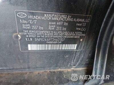 Zdjęcie 13 z 13 samochodu: 2018 HYUNDAI SONATA SE VIN:5NPE24AF7JH601307 - miniatura