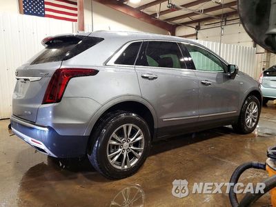 Trzecie zdjęcie samochodu z tyłu: 2022 CADILLAC XT5 PREMIUM LUXURY VIN:1GYKNDR44NZ147698 - miniatura