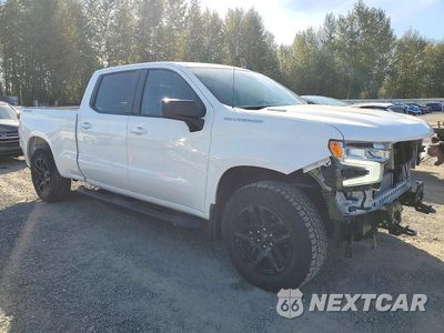 Czwarte zdjęcie samochodu z boku: 2025 CHEVROLET SILVERADO K1500 RST VIN:1GCPKEEK1SZ226739 - miniatura