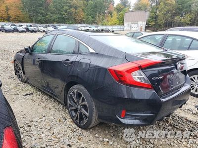 Drugie zdjęcie samochodu z przodu: 2019 HONDA CIVIC SPORT VIN:2HGFC2F87KH519945 - miniatura