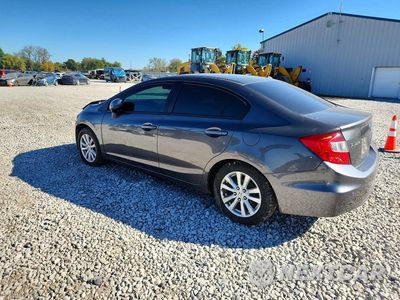 Drugie zdjęcie samochodu z przodu: 2012 HONDA CIVIC EXL VIN:2HGFB2F91CH582388 - miniatura