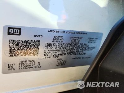 Zdjęcie 13 z 13 samochodu: 2025 CHEVROLET TRAX 1LT VIN:KL77LHEP6SC314325 - miniatura