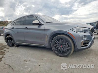 Czwarte zdjęcie samochodu z boku: 2019 BMW X6 XDRIVE50I VIN:5UXKU6C5XKLP60573 - miniatura
