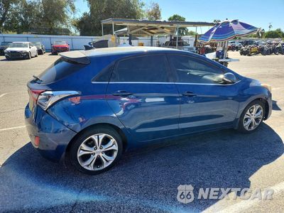 Trzecie zdjęcie samochodu z tyłu: 2014 HYUNDAI ELANTRA GT BASE VIN:KMHD35LH7EU195310 - miniatura