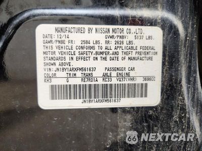 Zdjęcie 12 z 12 samochodu: 2015 INFINITI Q70 3.7 VIN:JN1BY1ARXFM561637 - miniatura